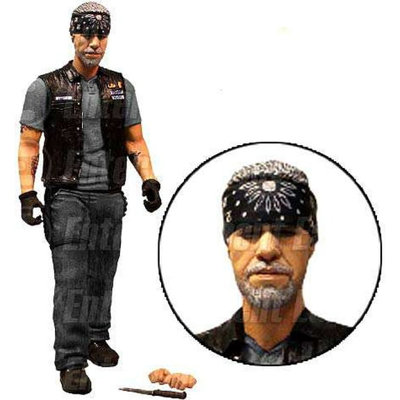 Sons of Anarchy Clay Morrow Action Figure (Bandana)