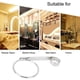 thumbnail image 3 of Chrome Plated Iron Wallmounted Hairdryer Support Holder Hairdryers & Tongs Rack, 3 of 5