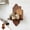 Brown#20🍓, variant on Halons Wall Mounted Wooden Shelf - Solid Wood Wall Shelf, Diamond Shape, Walnut Color Wall Decor for Planters/Display, Brown Finish (12x8.5x4.72in, 0.66lb) Wall Mounted Wooden Shelf - Sol