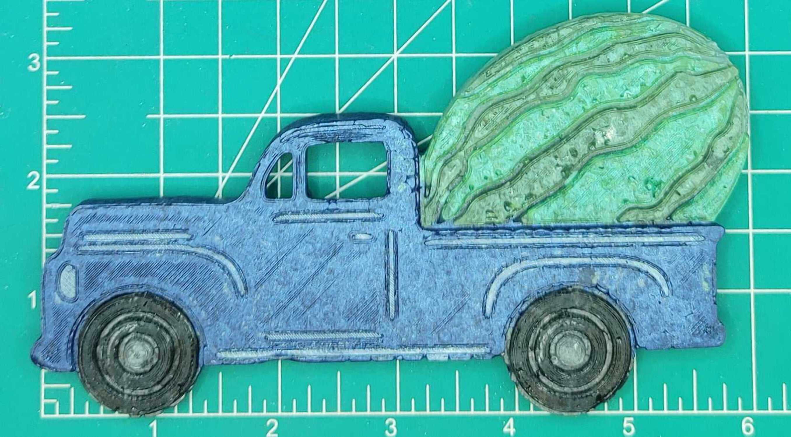 Vintage Truck with Watermelon