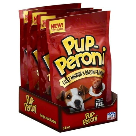 Pup-Peroni Filet Mignon & Bacon Flavors Dog Snacks,