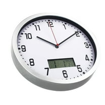 unbranded  Wall Clock with Thermometer and Hygrometer Practical