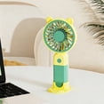 thumbnail image 6 of USB Rechargeable Handheld Mini Fan, 3 Adjustable Portable Fan for Home, Office, Outdoor, Travel, Quiet and Compact Design for Summer Use, 6 of 6