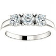 thumbnail image 1 of 3/4ct 3-Stone Diamond Engagement Ring 14k White, Yellow, or Rose Gold, 1 of 4