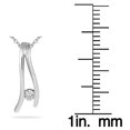 thumbnail image 2 of SZUL Women's Diamond Pendant in 10K White Gold (J-K-L Color, I2-I3 Clarity), 2 of 4