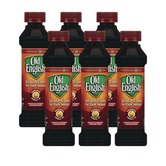 Old English, RAC75144CT, Scratch Cover Polish, 6 / Carton, Dark Brown