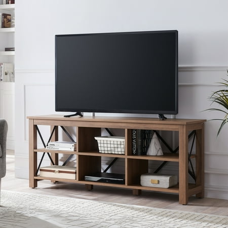 Camden&Wells - Sawyer TV Stand for TVs up to 65" - Golden Brown