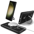 thumbnail image 2 of Case Magnetic for Samsung S24 Compatible with MagSafe, Military Protection Shockproof Case S24 Case with Kickstand, 2 of 4