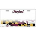 thumbnail image 1 of Maryland State Look A Like Metal License Plate, 1 of 1