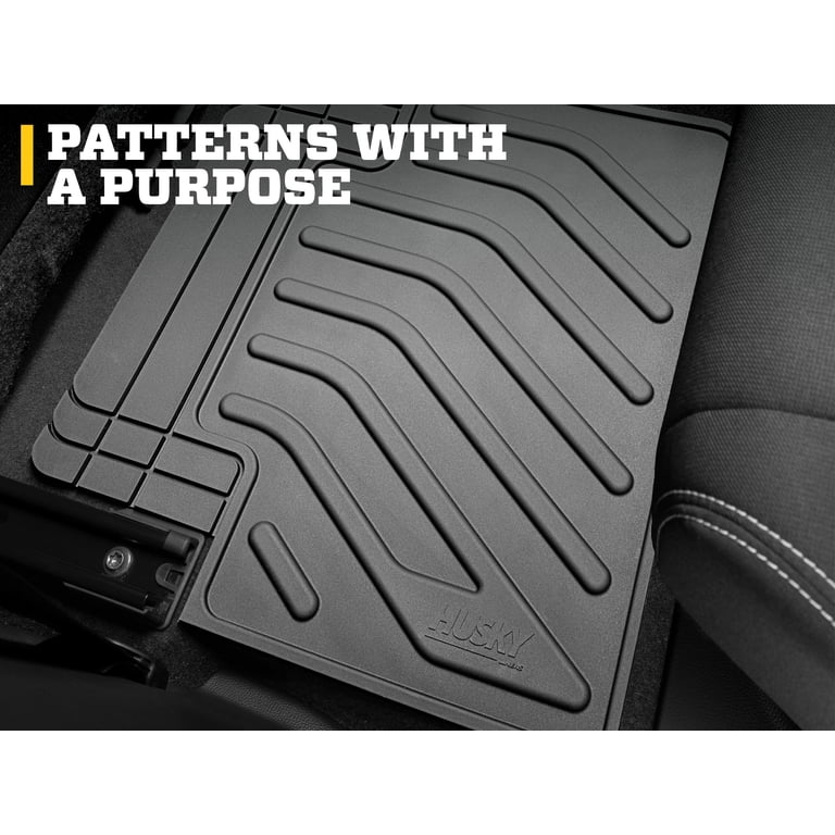 Husky Liners Uni-Fit Universal Floor Mats, Black, Set of 4 photo 5