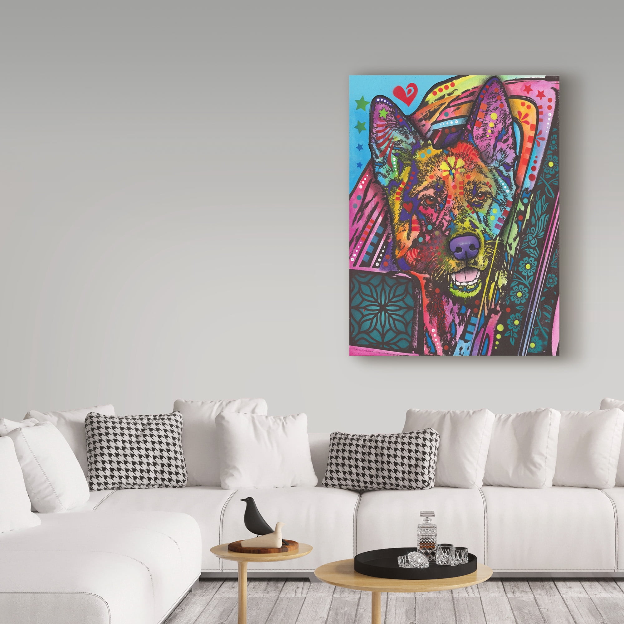 Trademark Fine Art 'Jax' Canvas Art by Dean Russo