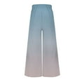 thumbnail image 4 of Kiplyki Trendy Pants for Women Elastic Waist Loose Full Length Pants, 4 of 5