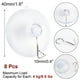 thumbnail image 2 of Ganchos de ventosa de 8 piezas con ganchos de metal de 1.6" de diámetro para ventana de vidrio, colgador de pared para cocina y baño, 2 of 7
