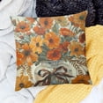 thumbnail image 2 of BANET Flower Throw , Orange Jar Fall Seasonal Pillowcase Square for Home Living Room Bed Sofa Car White, 2 of 5