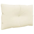 thumbnail image 3 of vidaXL Pallet Cushions 3 pcs Cream Fabric, 3 of 5