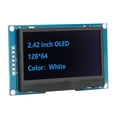 thumbnail image 4 of Display Module 2.42in Organic Light Emitting Diode SPI Serial Port SSD1309 Drive IC for DIY MRA091C Blue, 4 of 22