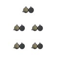 thumbnail image 2 of pitrice Plaquettes de Frein de Vélo Accessoires de Vélo Pièce de Rechange Accessoires de Roue Plaquette de Freinage en Résine pour Réparation Entretien Type 28 5Ensemble, 2 of 6