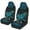 Blue Boho Mandala Floral Frog, variant on Binienty Blue Boho Car Seat Covers Front Seats Only Airbag Compatible Breathable Auto Seat Cushions Washable & Removable Decorative Car Interior Set of 2 Pack