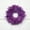 Purple, variant on Northlight Wispy Feather Christmas Wreath - 14.5" - Unlit - Winter White