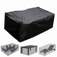 thumbnail image 3 of Waterproof Outdoor Furniture Cover Custom Fit 100% Polyester UV Resistant Multiple Sizes for Patio Garden, 3 of 9