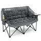 thumbnail image 1 of Silla de camping Huskfirm, sofá de dos plazas con doble acolchado para 2 adultos, 1 of 6