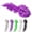 Purple, variant on 2026 Dinosaur Fossil Costume, Wearable Dinosaur Skeleton Plush, 3D Realistic Soft Cozy, Easy to Put on Take off