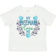thumbnail image 3 of Inktastic My Meemaw Loves Me with Flowers and Hearts Boys or Girls Toddler T-Shirt, 3 of 5