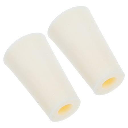 WORGEOUS 2-Pack Silicone Wine Bottle Stoppers 21mm Leak-Proof Tapered Plugs for Beer & Wine Bottles Keeps Drinks for Home Bar Hotel Use