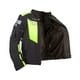 thumbnail image 5 of Chamarra motociclista hombre protectores reflejante impermeable WORKLAND 1985 negro M Workland 1985NEGRNEO, 5 of 9