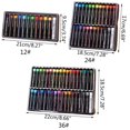 thumbnail image 3 of HLONK Practical Non Toxic Oil Pastels for Painting Unbreakable Strong Coverage for Kids Child Coloring Drawing 12/24/36 Colors, 3 of 17