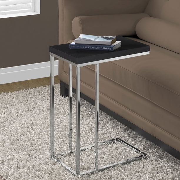 Monarch Specialties Contemporary Accent Side End Table Cappuccino 2 Pack Walmart Com Walmart Com