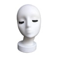thumbnail image 3 of figatia Female Mannequin Head Display Model Holder Manikin Display Stand for A, 3 of 9