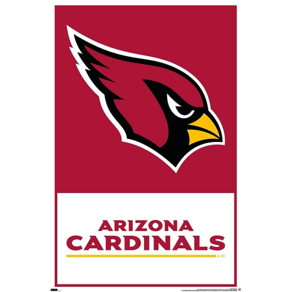 NFL Arizona Cardinals - Logo 21 Wall Poster, 22.375" x 34"