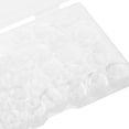 thumbnail image 3 of CRILSTYLEO 100Ud Botones Transparentes Redondos Para Ropa Con Resistente De Resina Para Coser, 3 of 7