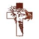 thumbnail image 5 of Escultura de pared Estatua de Cristo resucitado, figuras de Jesús, colección de oración, arte decorativo de pared para sala de estar, gabinete, regalo Café, 5 of 8