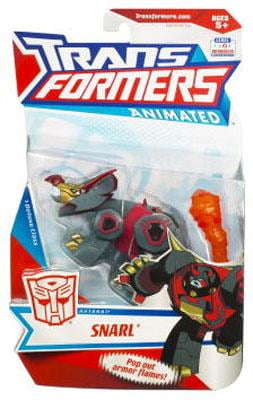 transformers animated snarl toy
