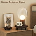 thumbnail image 7 of 3 Pcs Wood Plant Stand Indoor Outdoor, Round Wood Riser for Decor 6/8/10" Wooden Stool Display Stand Flower Pot Holder Small Planter Tray Modern Potter Decorative for Desktop Counter Room, 7 of 7