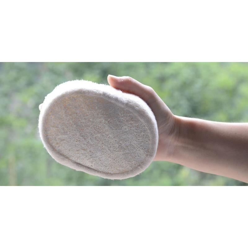 Natural Loofah Luffa Loofa Bath Shower Wash Body Pot Sponge Scrubber