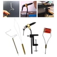 thumbnail image 2 of thinsony 4 Pcs Kit d'Outils de Nouage de Mouches Pince en C Finisseur d'Étui Enfileur Équipement de Pêche, 2 of 8