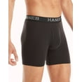 thumbnail image 4 of Hanes Men's Boxer Brief 4-Pack Ultimate Comfort Flex Fit Total Support Pouch, 4 of 5
