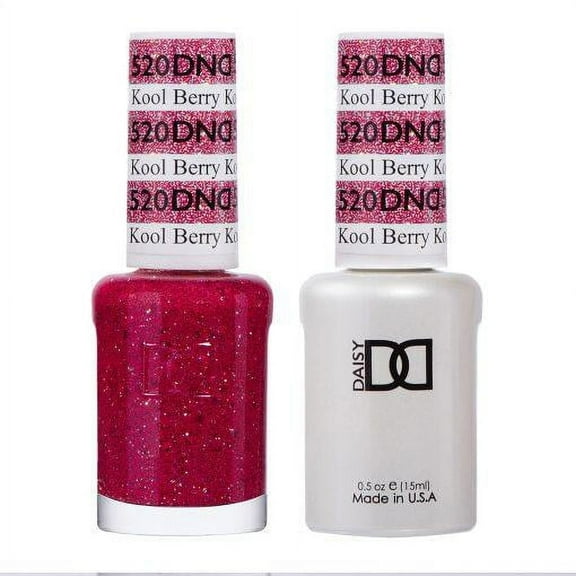 DND 520 Kool Berry Gel & Matching Polish Set - DND Gel & Lacquer