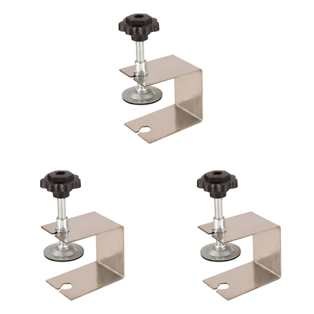 Ayuda Instalación Cajones para Superficie Cajón Abrazadera Rápida Soporte Clip Fijo G Nuevo Clip Panel en Forma G para Carpintería (64mm)