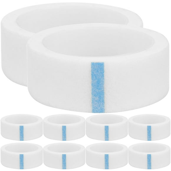 10 rollos Cadena de pestañas Extensiones de pestañas Cape de extensión de las pestañas para salón de maquillaje 4.3 metros/rollo