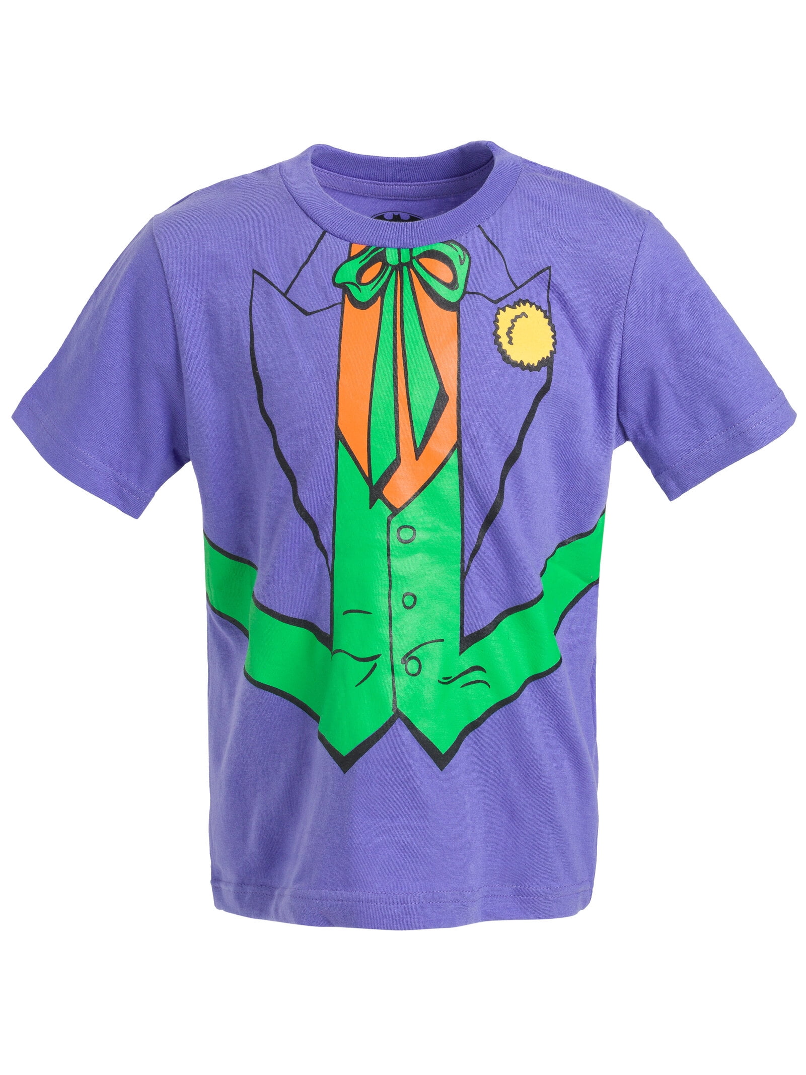 DC Comics Batman Big Kid Boys to T-Shirts Little Riddler Toddler 3 Joker Pack