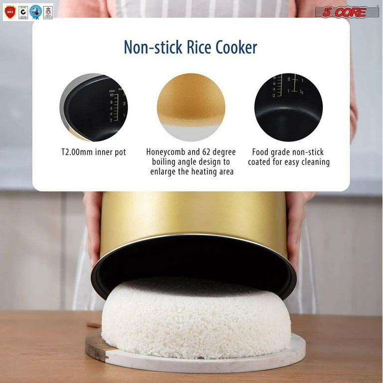 100% Non-Toxic Rice Cooker - Simple & Delicious Rice With No Toxins