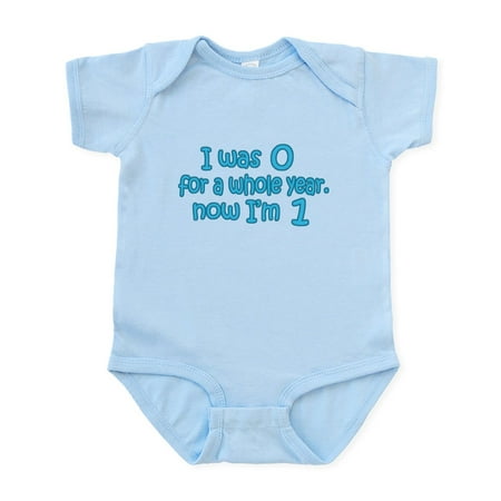 

CafePress - Baby Boy First Birthday Infant Bodysuit - Baby Light Bodysuit Size Newborn - 24 Months