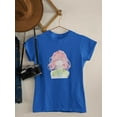 thumbnail image 3 of Manga Girl Cheerful Smile T-Shirt Women -Image by Shutterstock, Female Medium, 3 of 4
