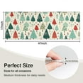 thumbnail image 5 of Beige Christmas Tree Pattern Kitchen Rug Mat,Kitchen Runner Rugs Non Skid Washable,Decorative Kitchen Floor Mats for Kitchen,Sink,Laundry,17"X47", 5 of 5