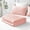 Pink, variant on Whale Flotilla Quilt Set King Size, Soft Microfiber Lightweight Bedspread Coverlet Bed Cover (Diamond Pattern) for All Seasons, Light Aqua, 3 Pieces (Includes 1 Quilt, 2 Shams)