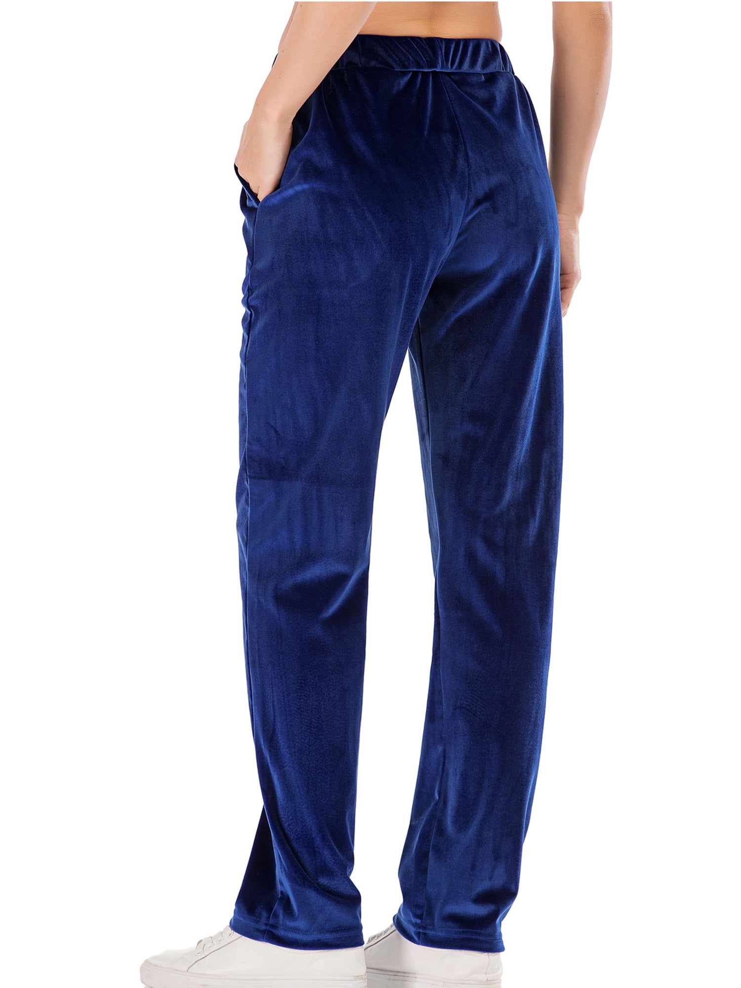 Ladies' Ultra Soft Velour Tracksuit Pants Active Pants